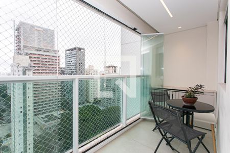 Varanda de apartamento à venda com 1 quarto, 45m² em Vila Gomes Cardim, São Paulo