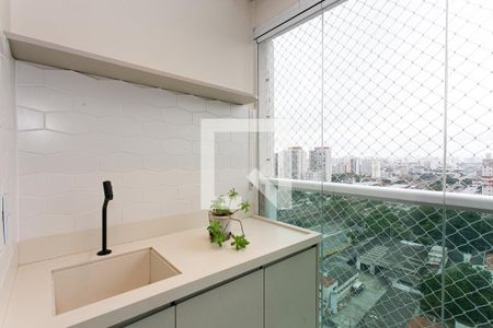 Varanda de apartamento à venda com 1 quarto, 45m² em Vila Gomes Cardim, São Paulo