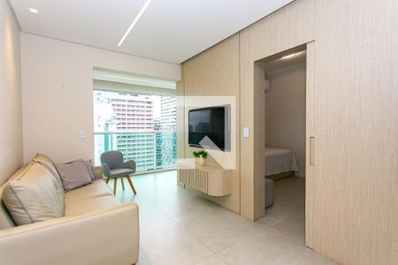 Sala de apartamento à venda com 1 quarto, 45m² em Vila Gomes Cardim, São Paulo