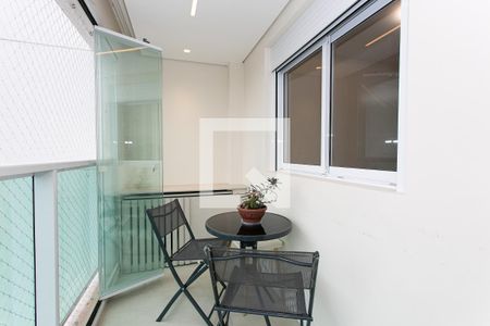 Varanda de apartamento à venda com 1 quarto, 45m² em Vila Gomes Cardim, São Paulo