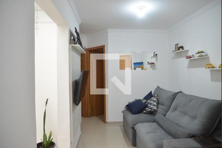Sala de apartamento à venda com 2 quartos, 43m² em Vila Curuçá, Santo André