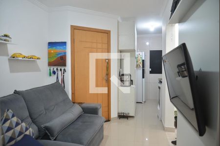 Sala de apartamento à venda com 2 quartos, 43m² em Vila Curuçá, Santo André