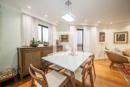 Sala de apartamento à venda com 3 quartos, 126m² em Campo Belo, São Paulo