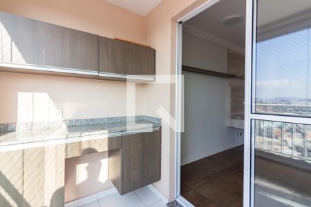 Varanda da Sala de apartamento para alugar com 2 quartos, 48m² em Santa Maria, Osasco