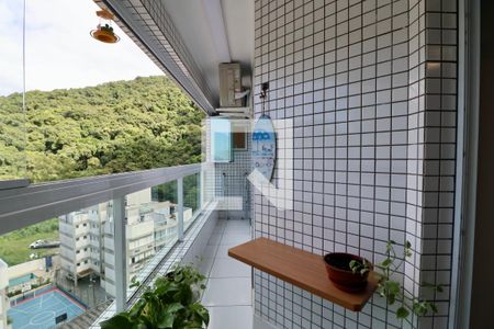 Varanda de apartamento para alugar com 3 quartos, 100m² em Jardim Tejereba, Guarujá