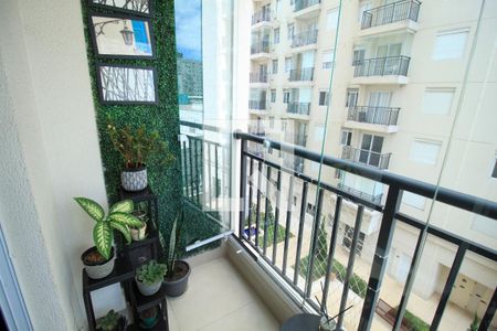 Varanda da Sala de apartamento à venda com 1 quarto, 45m² em Brás, São Paulo