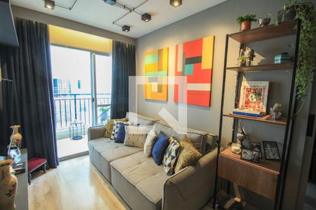 Sala de apartamento à venda com 1 quarto, 45m² em Brás, São Paulo
