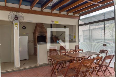 Área comum - Churrasqueira de apartamento para alugar com 2 quartos, 54m² em Nova Petrópolis, São Bernardo do Campo