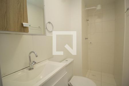 Banheiro de apartamento para alugar com 2 quartos, 29m² em Vila Mangalot, São Paulo