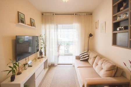 Sala de apartamento à venda com 1 quarto, 51m² em Vila Gertrudes, São Paulo