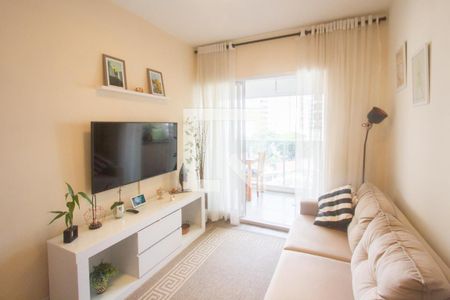 Sala de apartamento à venda com 1 quarto, 51m² em Vila Gertrudes, São Paulo