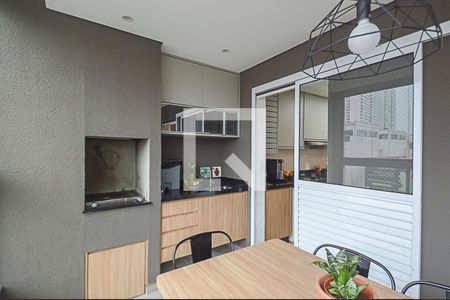Varanda gourmet de apartamento à venda com 3 quartos, 79m² em Vila Marlene, São Bernardo do Campo