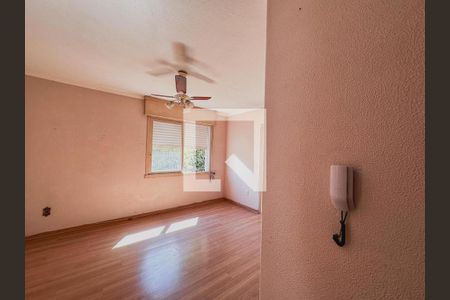 Sala de apartamento à venda com 1 quarto, 45m² em Jardim do Salso, Porto Alegre