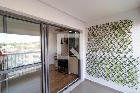 Sacada com Churrasqueira de apartamento para alugar com 2 quartos, 67m² em Jardim Brasil, Campinas