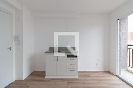 Sala - Cozinha de apartamento para alugar com 1 quarto, 24m² em Vila Butantã, São Paulo