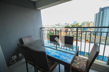 Sacada de kitnet/studio para alugar com 1 quarto, 31m² em Belenzinho, São Paulo