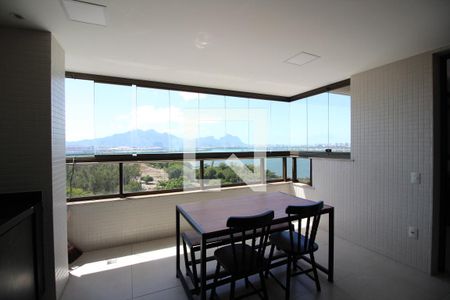 Sala - Varanda de apartamento à venda com 4 quartos, 131m² em Barra da Tijuca, Rio de Janeiro