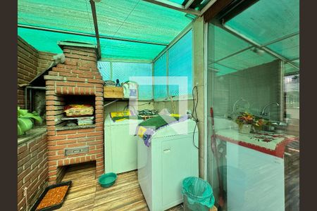 Lavanderia de apartamento à venda com 2 quartos, 84m² em Bangú, Santo André
