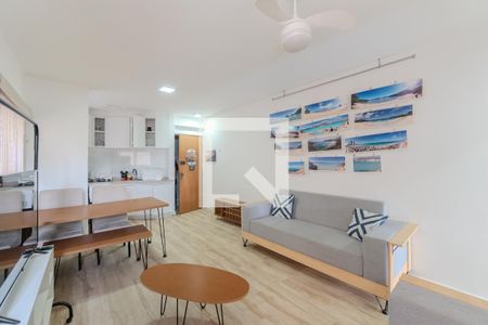 Sala de apartamento à venda com 1 quarto, 40m² em Consolação, São Paulo