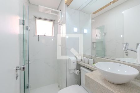 Banheiro de apartamento à venda com 1 quarto, 40m² em Consolação, São Paulo