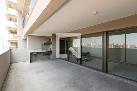 Varanda da Sala de apartamento à venda com 3 quartos, 144m² em Campo Belo, São Paulo