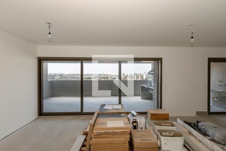 Sala de apartamento à venda com 3 quartos, 144m² em Campo Belo, São Paulo