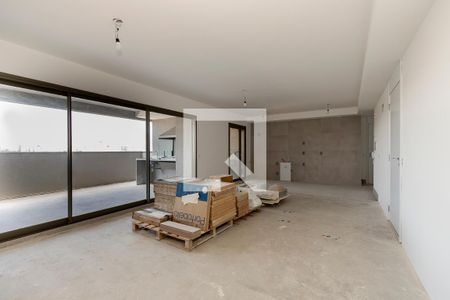 Sala de apartamento à venda com 3 quartos, 144m² em Campo Belo, São Paulo