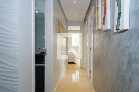 Corredor de apartamento para alugar com 3 quartos, 74m² em Vila Andrade, São Paulo