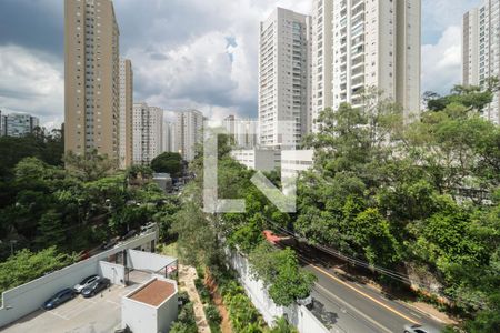 Vista da Suíte de apartamento para alugar com 3 quartos, 74m² em Vila Andrade, São Paulo