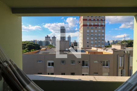 Vista da Sala de apartamento para alugar com 1 quarto, 67m² em Partenon, Porto Alegre