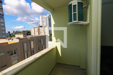 Sacada da Sala de apartamento para alugar com 1 quarto, 67m² em Partenon, Porto Alegre