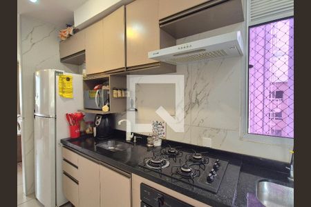 Cozinha de apartamento para alugar com 2 quartos, 44m² em Vargem Pequena, Rio de Janeiro