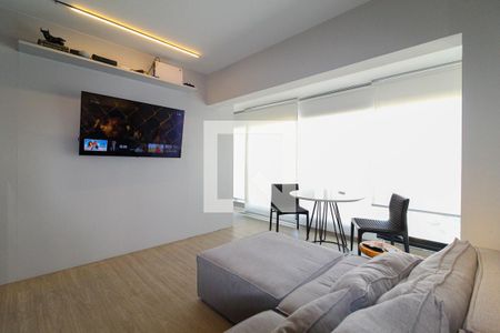 Sala de apartamento à venda com 1 quarto, 40m² em Vila Nova Conceição, São Paulo