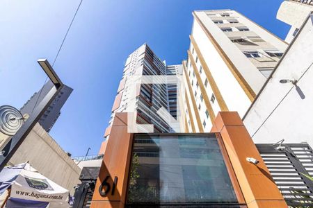 Fachada de apartamento à venda com 1 quarto, 40m² em Vila Nova Conceição, São Paulo
