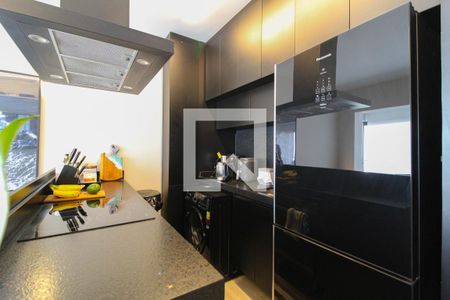 Cozinha de apartamento à venda com 1 quarto, 40m² em Vila Nova Conceição, São Paulo