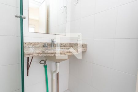 Banheiro da suite de apartamento para alugar com 1 quarto, 41m² em Petrópolis, Porto Alegre