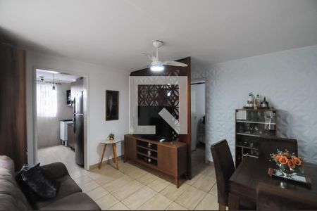 Sala de apartamento à venda com 2 quartos, 51m² em Vila Alves Dias, São Bernardo do Campo