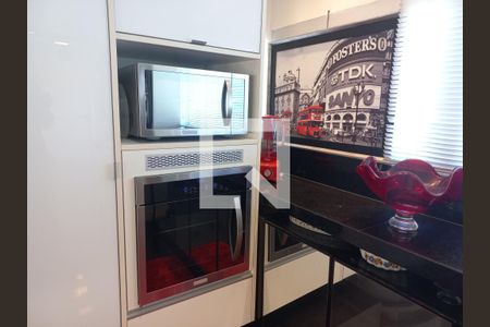 Cozinha de apartamento para alugar com 3 quartos, 170m² em Ilha Porchat, São Vicente