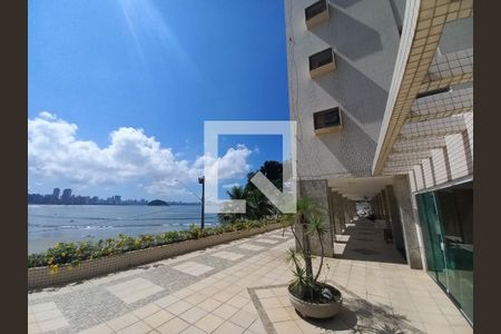 Área comum de apartamento para alugar com 3 quartos, 170m² em Ilha Porchat, São Vicente