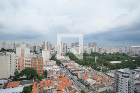 Varanda Vista de apartamento à venda com 1 quarto, 50m² em Vila Gomes Cardim, São Paulo