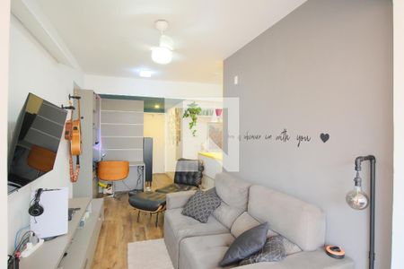 Sala de apartamento à venda com 1 quarto, 50m² em Vila Gomes Cardim, São Paulo