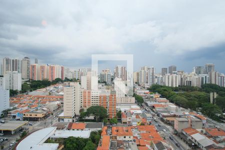Varanda Vista de apartamento à venda com 1 quarto, 50m² em Vila Gomes Cardim, São Paulo