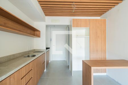 Cozinha de apartamento à venda com 1 quarto, 33m² em Cidade Baixa, Porto Alegre