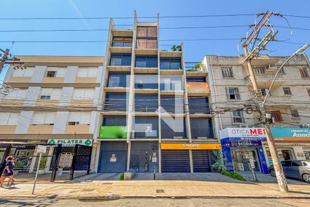 Fachada de apartamento à venda com 1 quarto, 33m² em Cidade Baixa, Porto Alegre
