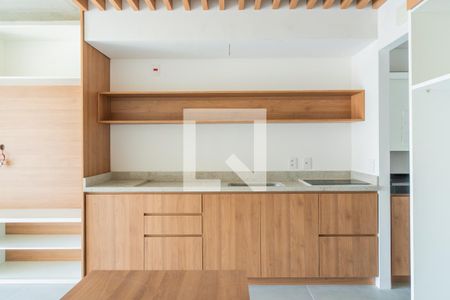 Cozinha de apartamento à venda com 1 quarto, 33m² em Cidade Baixa, Porto Alegre