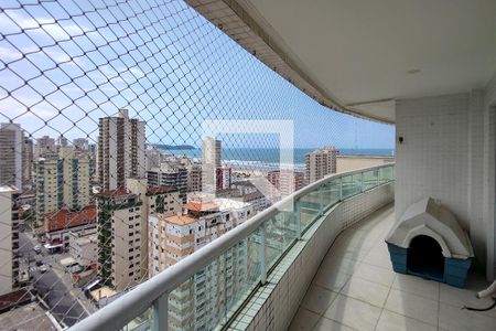Sacada de apartamento para alugar com 4 quartos, 168m² em Vila Tupi, Praia Grande