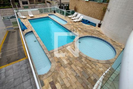 Área comum - Piscina de apartamento para alugar com 4 quartos, 168m² em Vila Tupi, Praia Grande
