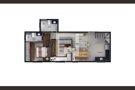 Apartamento à venda com 2 quartos, 61m² em Ouro Preto, Belo Horizonte