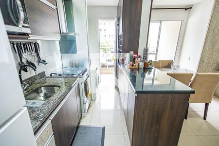 Cozinha de apartamento à venda com 2 quartos, 70m² em Santa Amelia, Belo Horizonte
