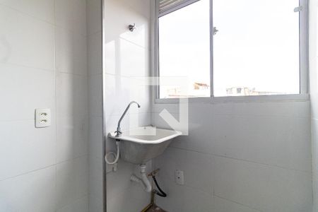 Área de Serviço de apartamento para alugar com 2 quartos, 43m² em Vila Cristalia, São Paulo